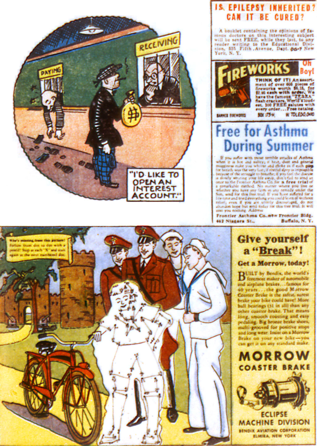 Read online More Fun Comics comic -  Issue #69 - 55