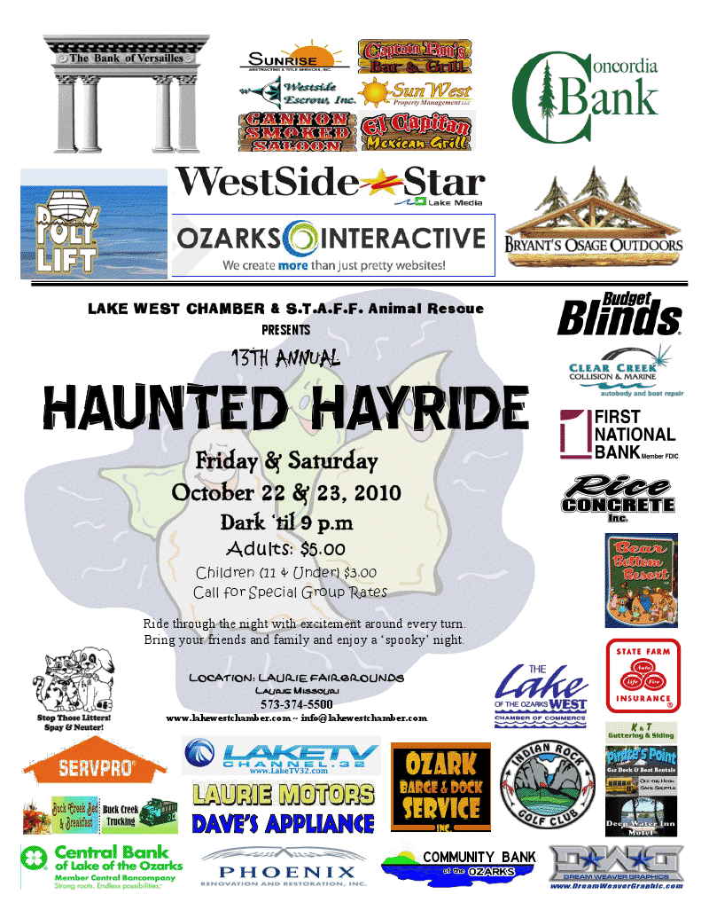 Lake TV 32 Lake of the Ozarks Haunted HayRide Laurie, MO