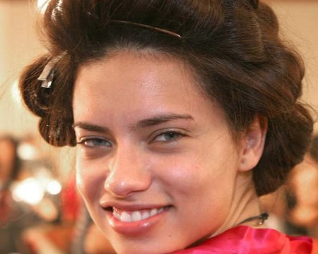 adrianna lima makeup. Adriana Lima Without Make Up