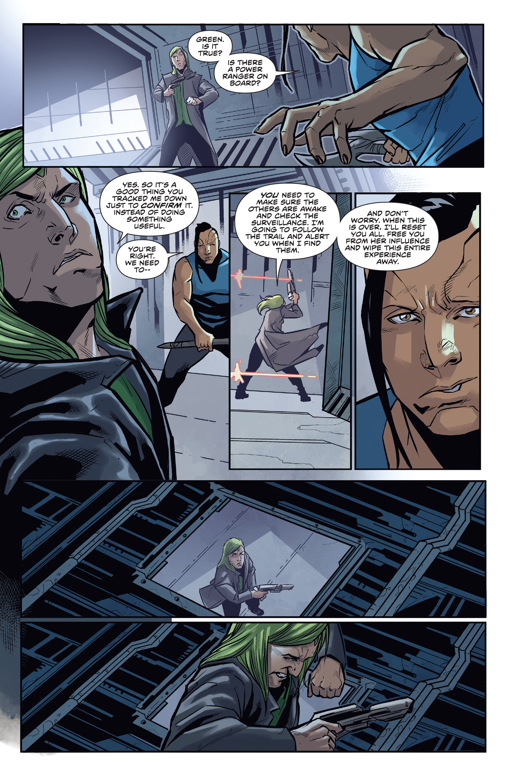 Read online Saban's Power Rangers: The Psycho Path comic -  Issue # TPB - 55