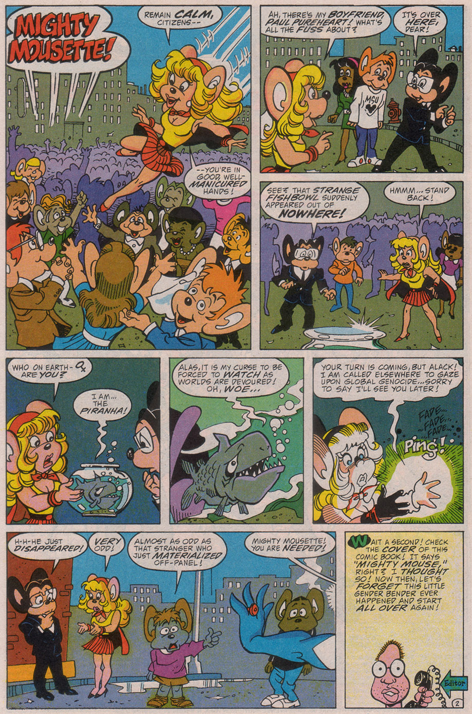 Mighty Mouse (1990) issue 4 - Page 4