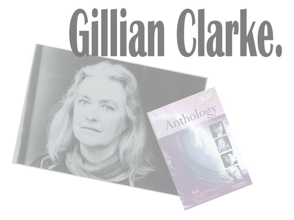 HannahEnglishLit Gillian Clarke Biography.