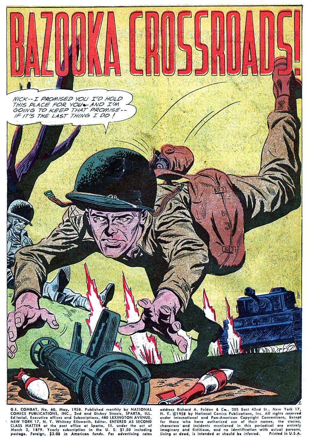 Read online G.I. Combat (1952) comic -  Issue #60 - 3