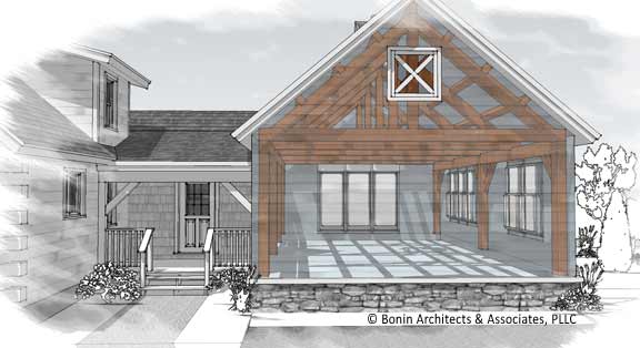 Log Home Additions Plans