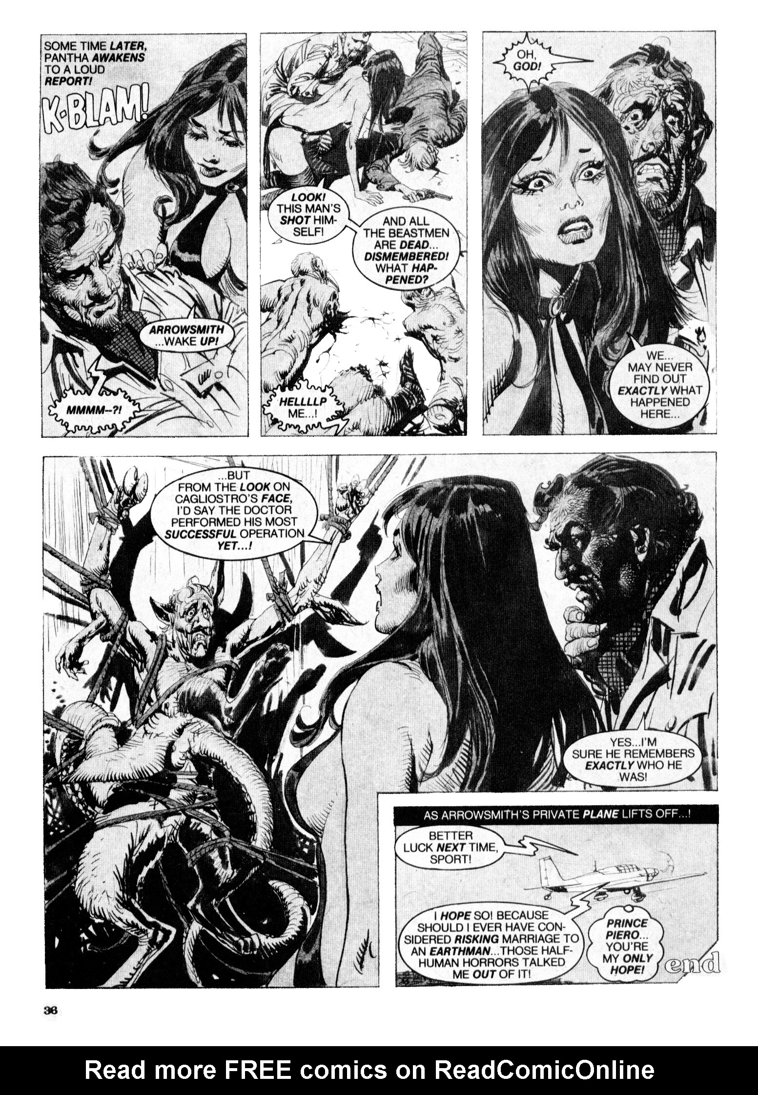 Read online Vampirella (1969) comic -  Issue #108 - 36