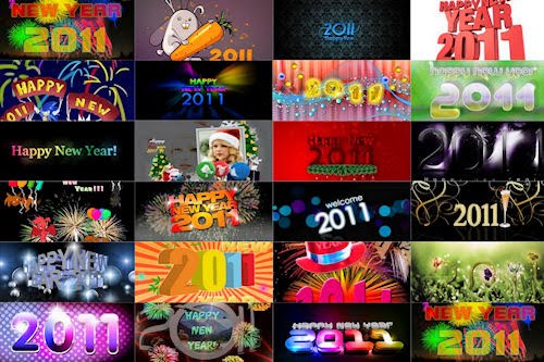 Wallpapers e Imágenes para el Año Nuevo 2011 con mensajes