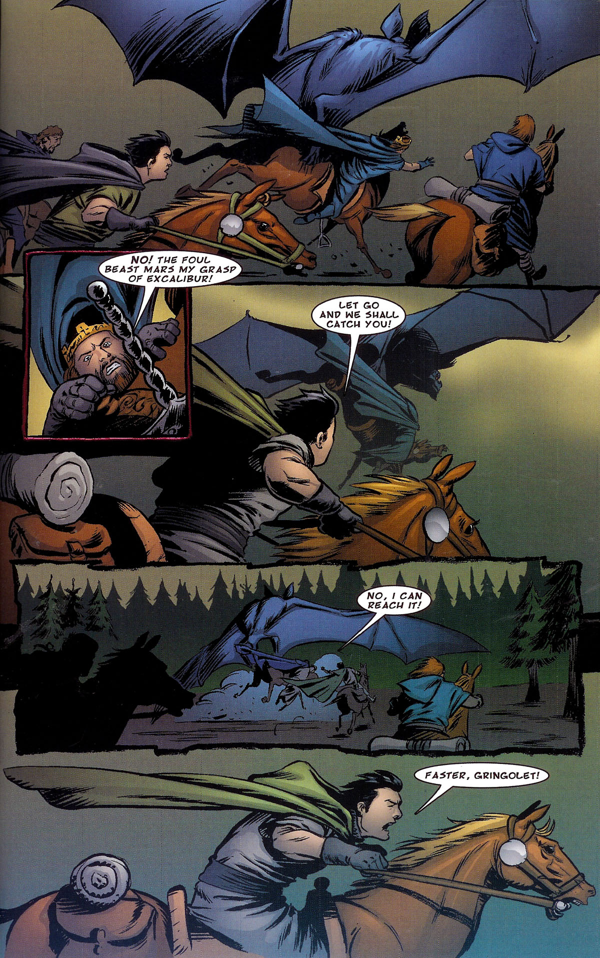 Read online Dracula vs King Arthur comic -  Issue #2 - 25