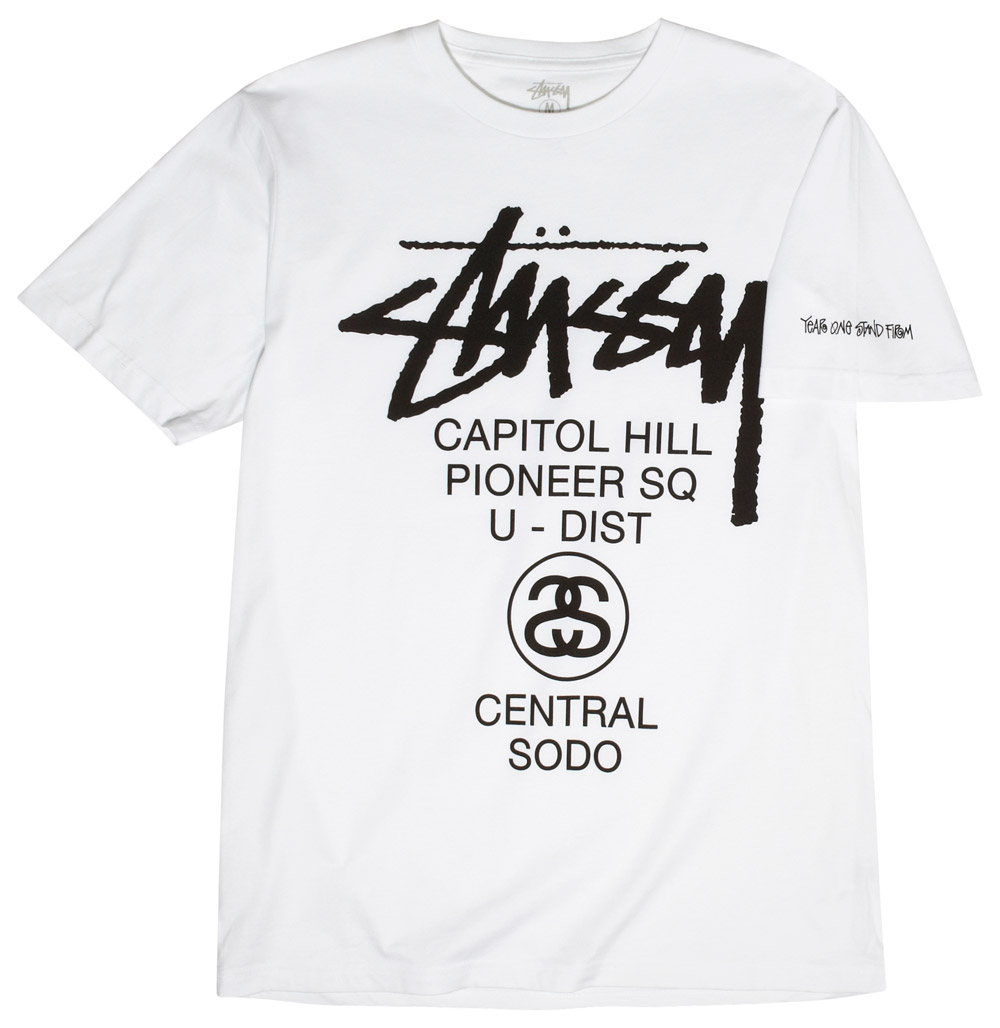 STUSSY SEATTLE: Stussy Seattle Year One Anniversary Tees available 11am ...