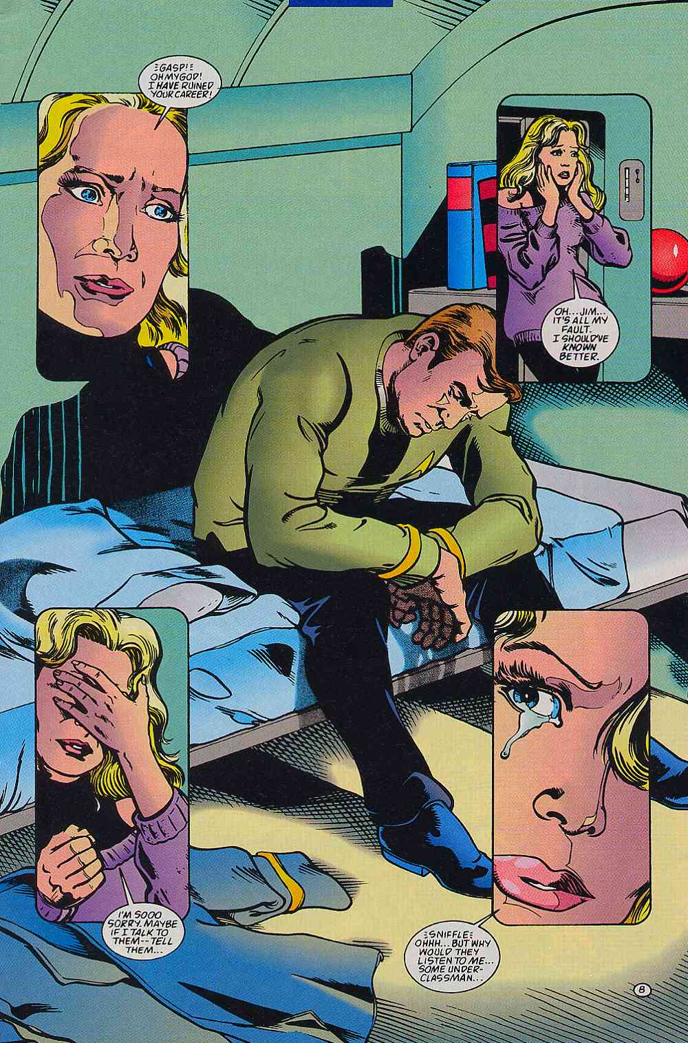 Read online Star Trek (1989) comic -  Issue #73 - 9