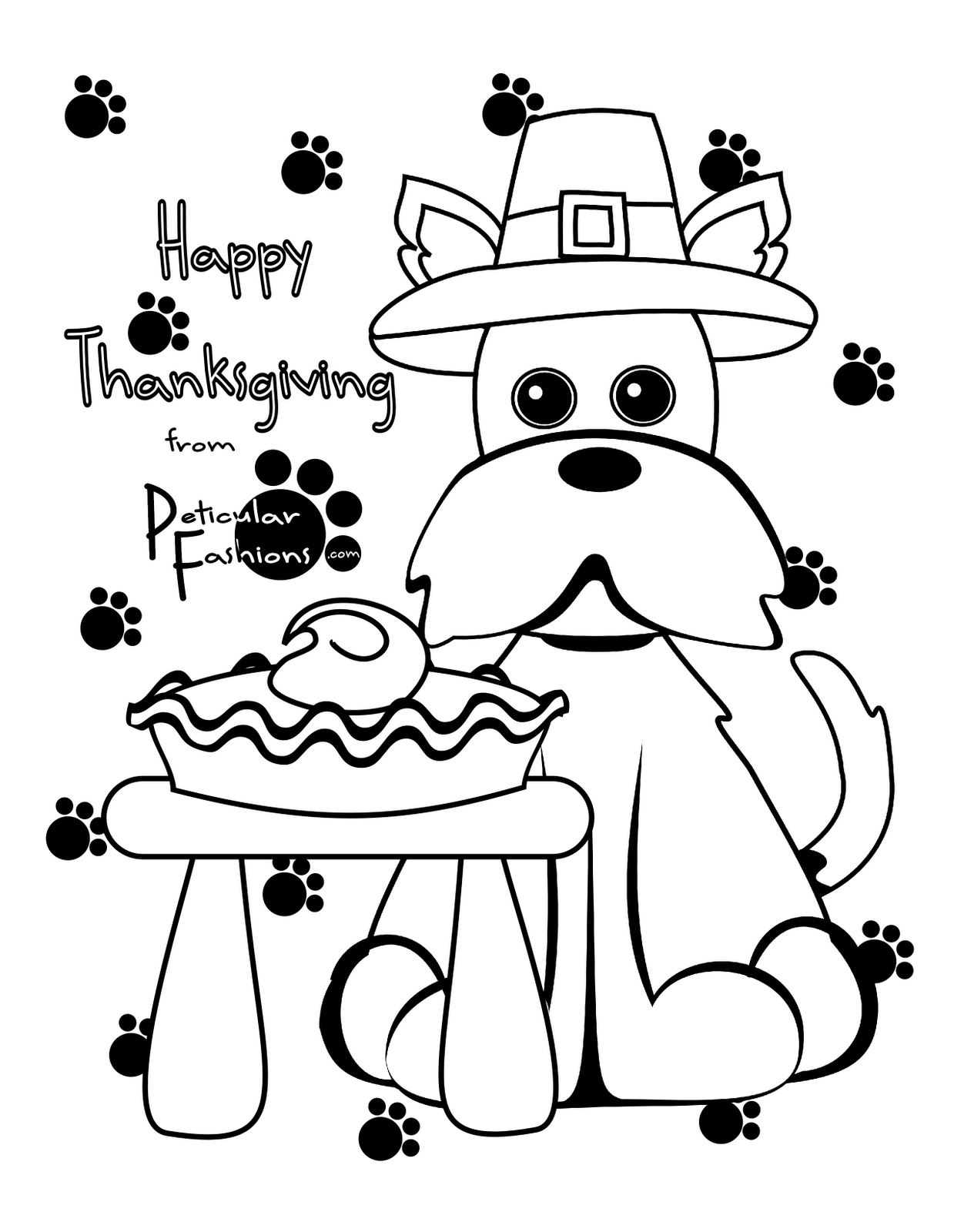 ThanksGiving Coloring Pages Free Printable Pictures Coloring Pages For Kids