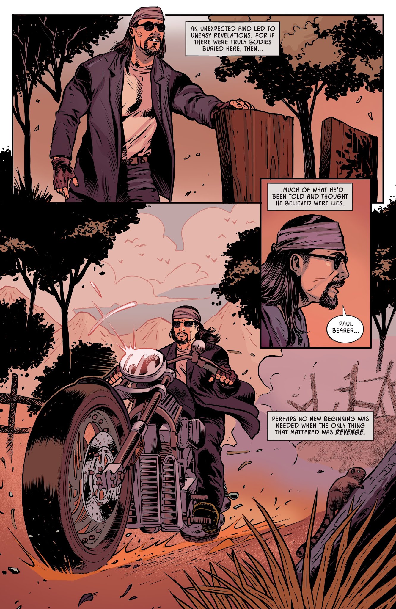 Read online WWE: Undertaker comic -  Issue # TPB - 62