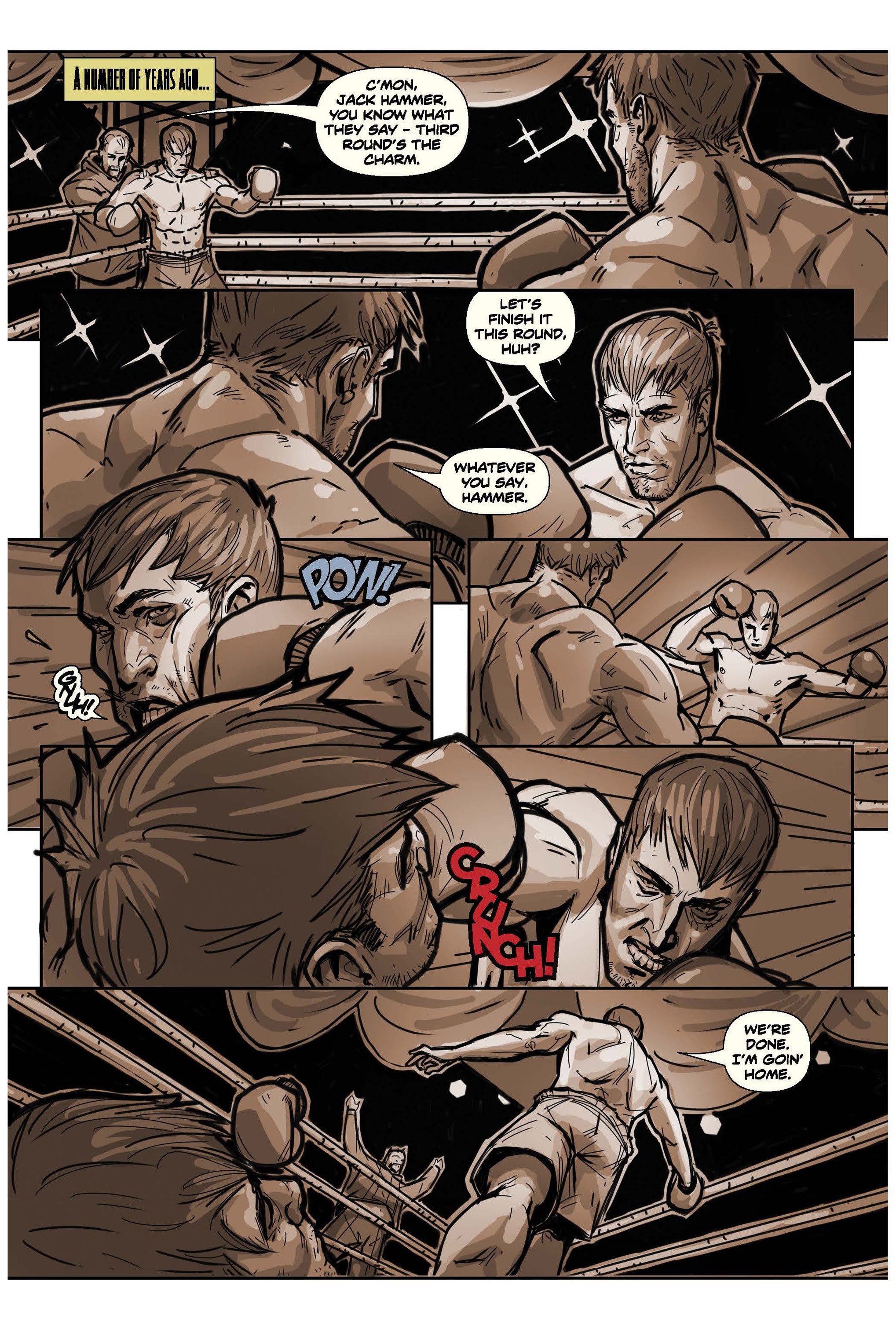Read online Jack Hammer comic -  Issue #1 - 9