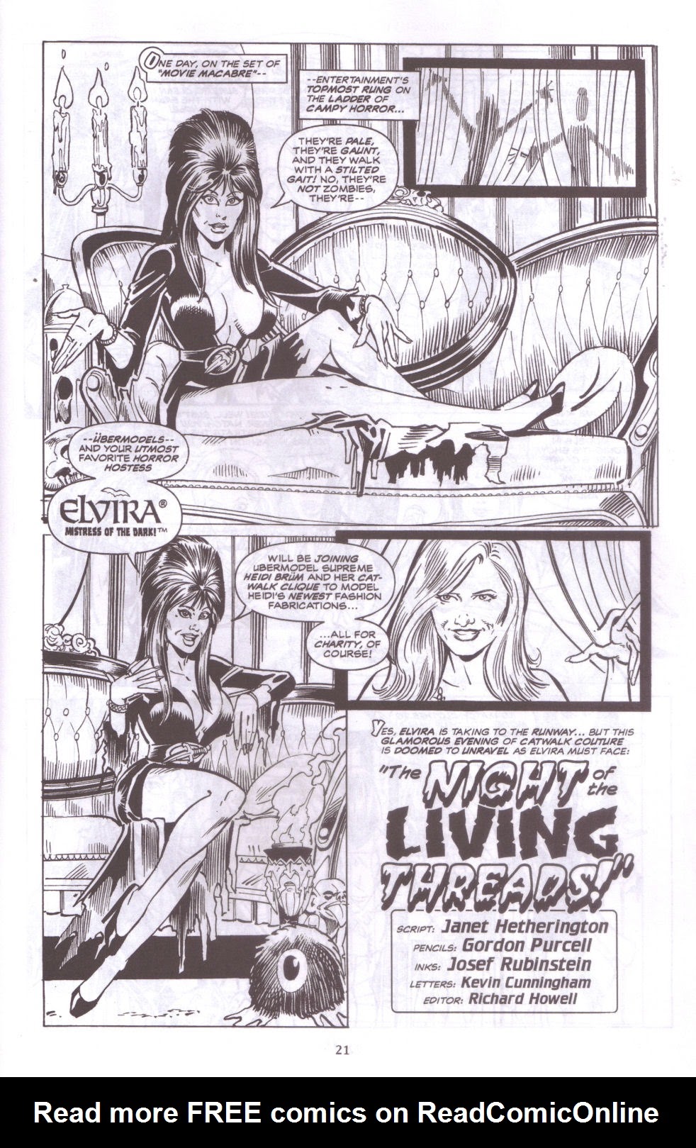 Read online Elvira, Mistress of the Dark comic -  Issue #162 - 18