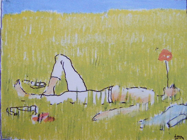 Afbeeldingsresultaat voor liggen in het gras