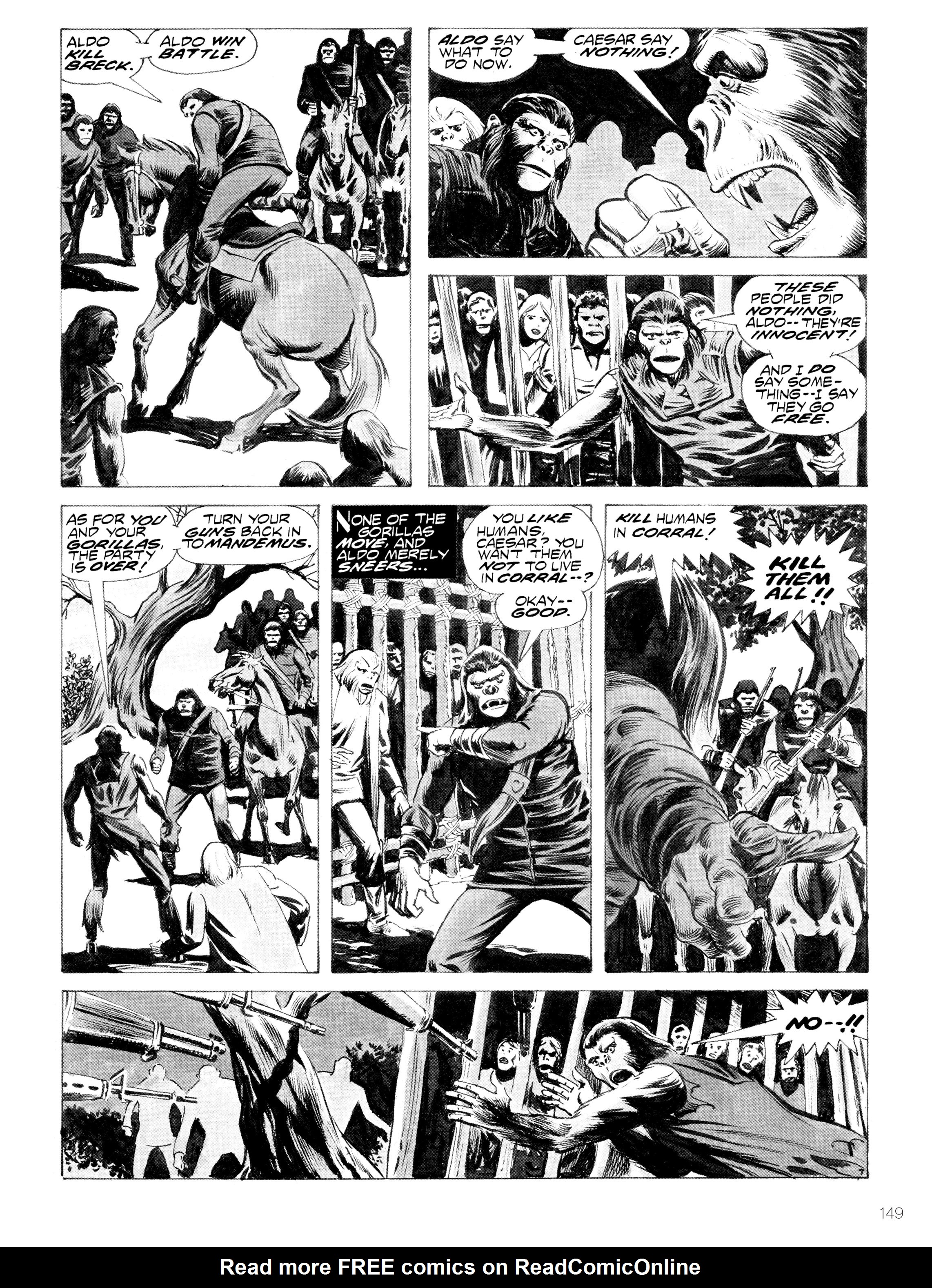 Read online Planet of the Apes: Archive comic -  Issue # TPB 4 (Part 2) - 46