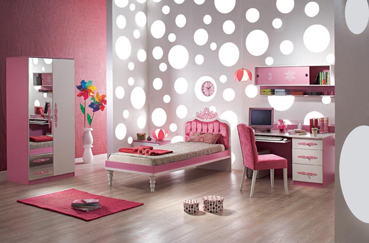 Pink Kids Bedroom Furniture