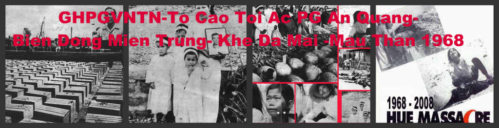 GHPGVNTN- Toi Ac Phat Giao An Quang-Mau Than1968 - Khe Da Mai