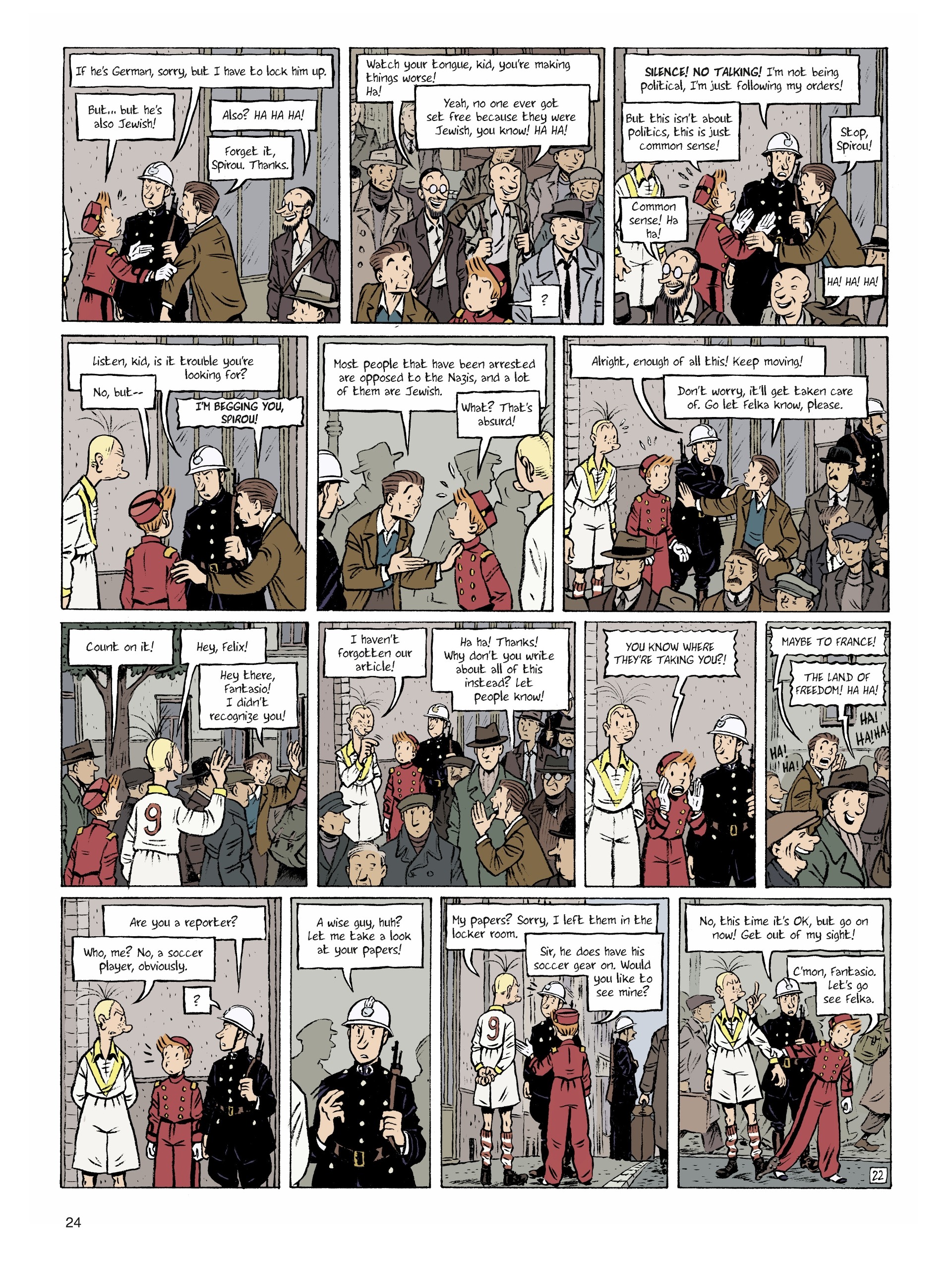 Read online Spirou: Hope Against All Odds comic -  Issue #1 - 24