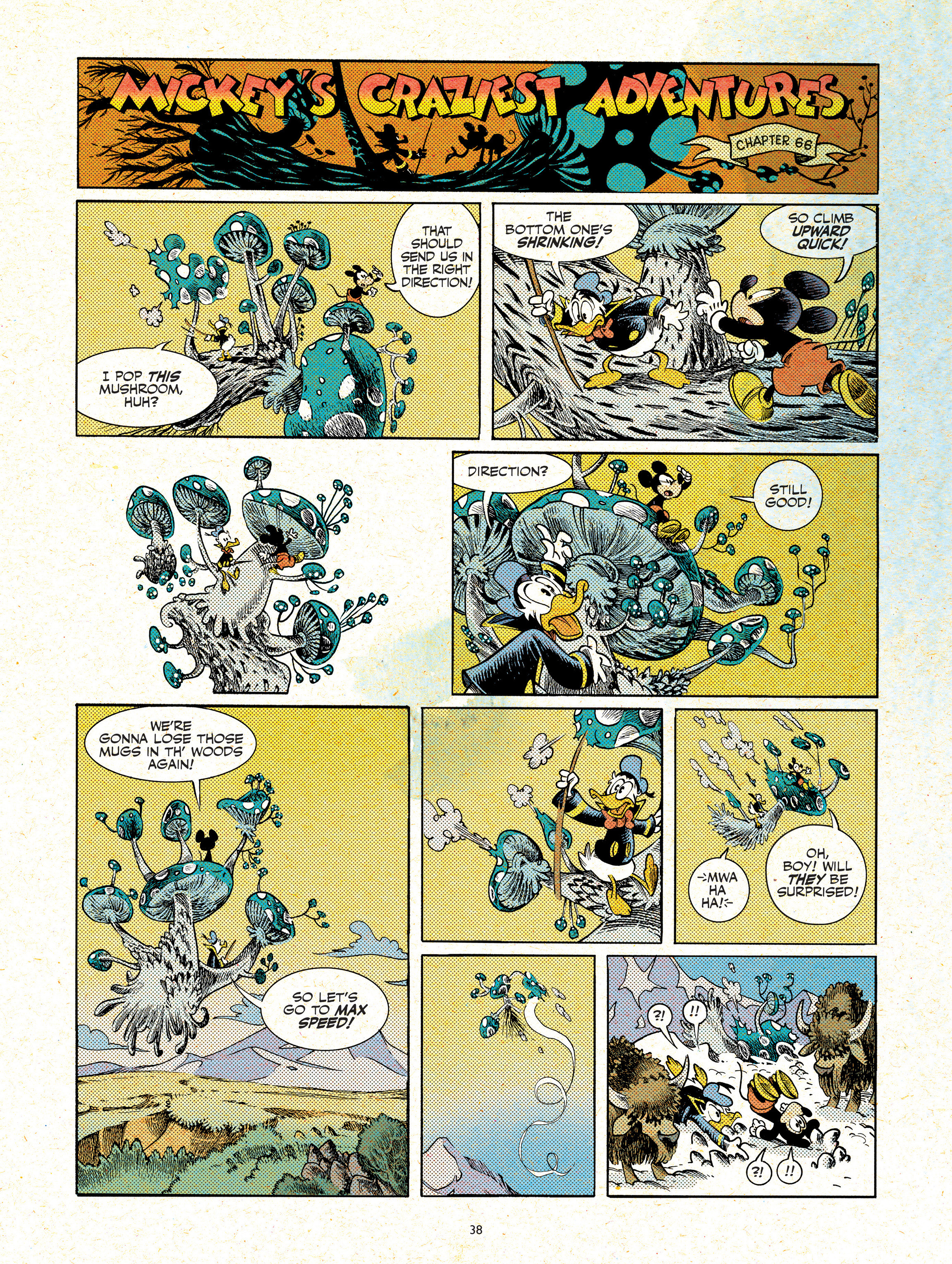 Read online Mickey's Craziest Adventures comic -  Issue # TPB - 38