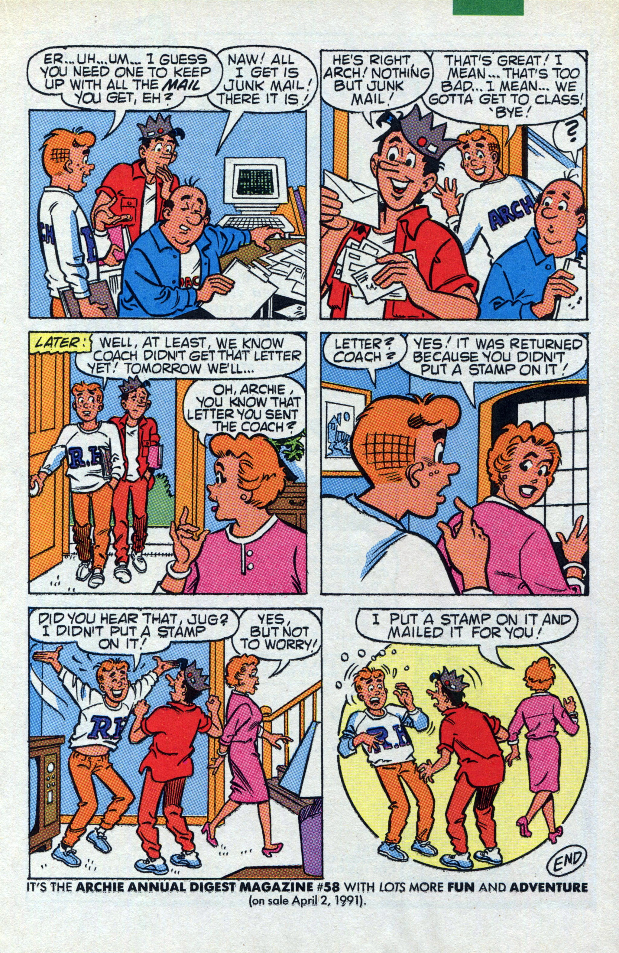 Read online Archie (1960) comic -  Issue #388 - 17