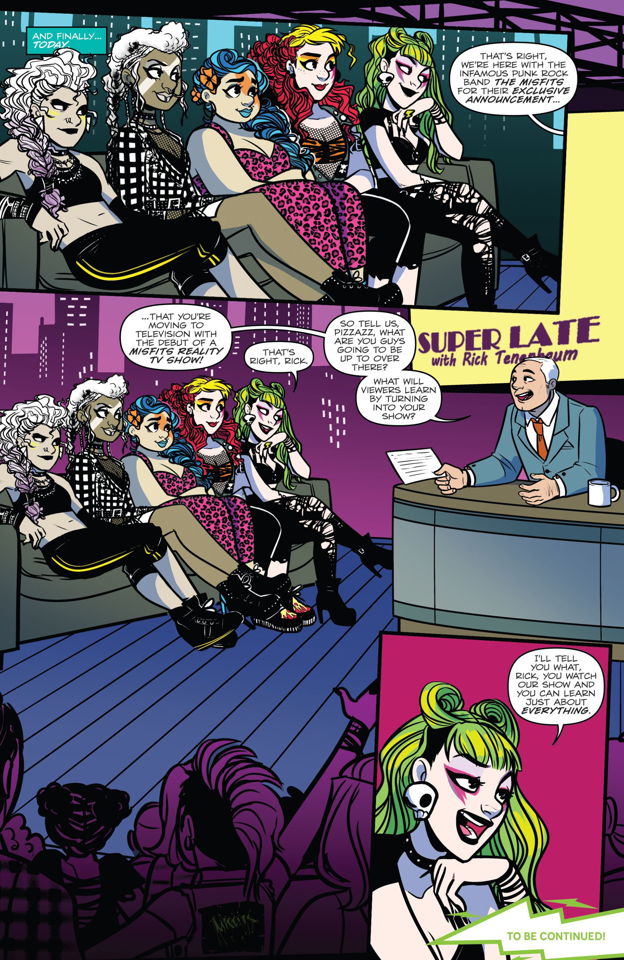 Read online Jem: The Misfits comic -  Issue #1 - 24