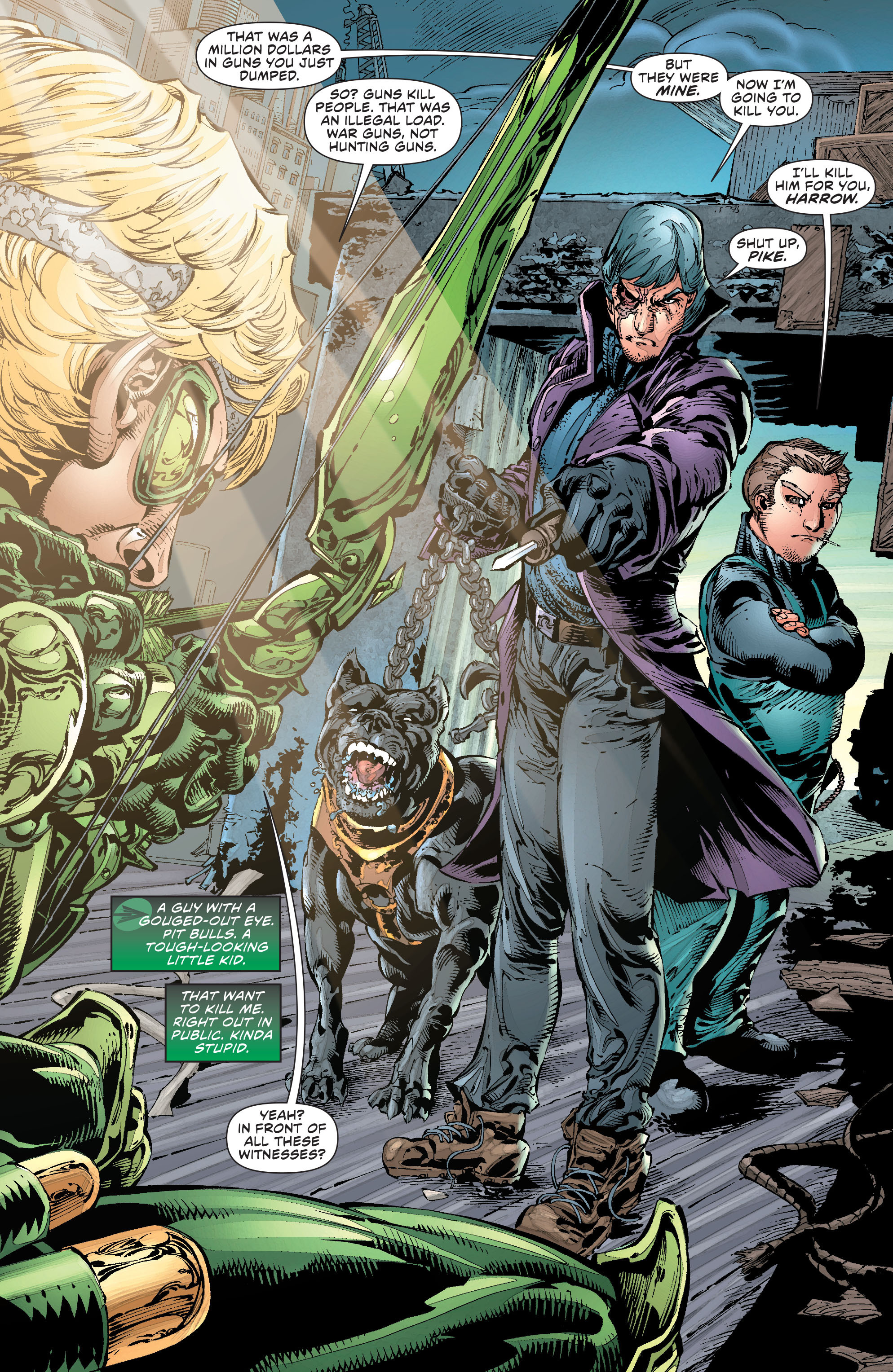 Read online Green Arrow (2011) comic -  Issue #15 - 6