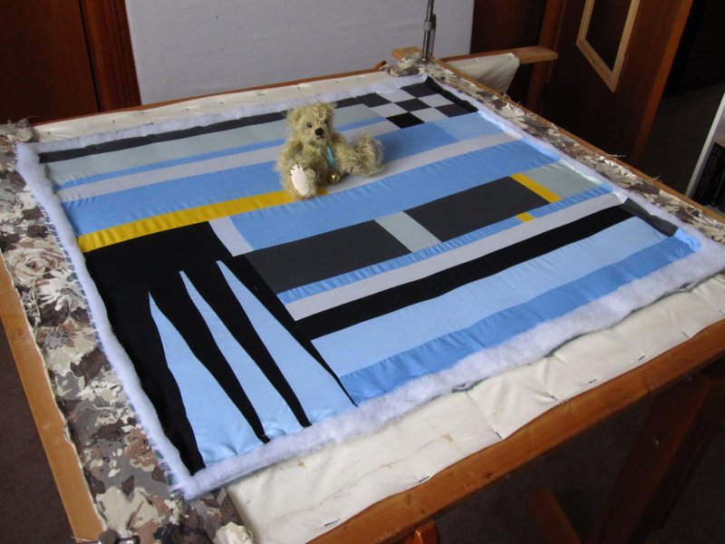 True Blue Canadian How to quilt the old fashioned way or Little Ron