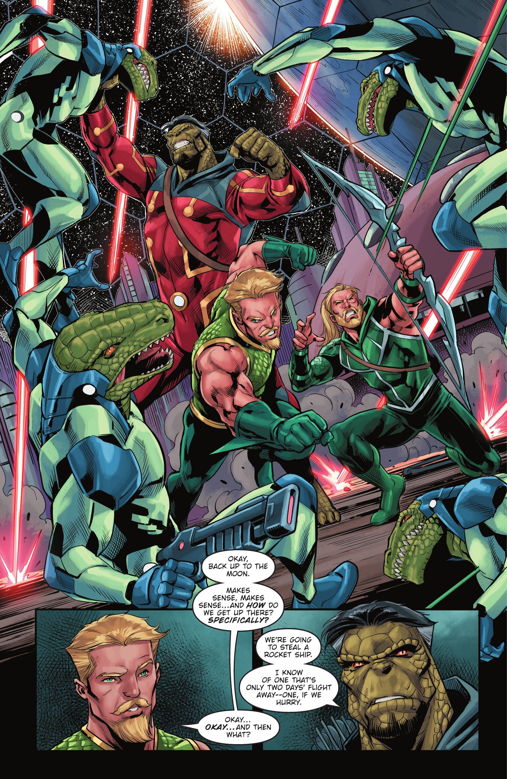 Read online Aquaman/Green Arrow - Deep Target comic -  Issue #5 - 18