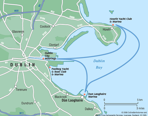 Route DublinBay 