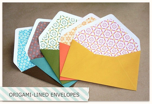 Peacefully Folding Blog Origami Lined Envelopes