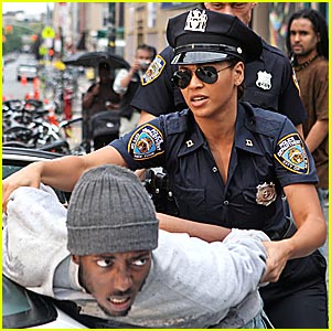 beyonce police officer