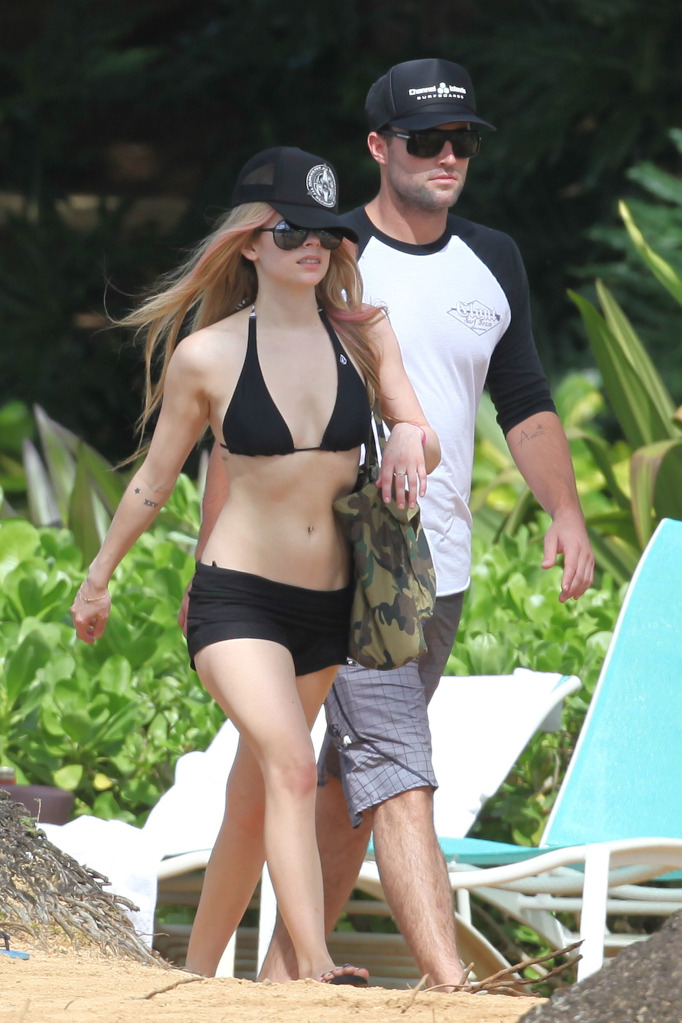 Rumored couple Avril Lavigne and Brody Jenner have been spotted on hols in