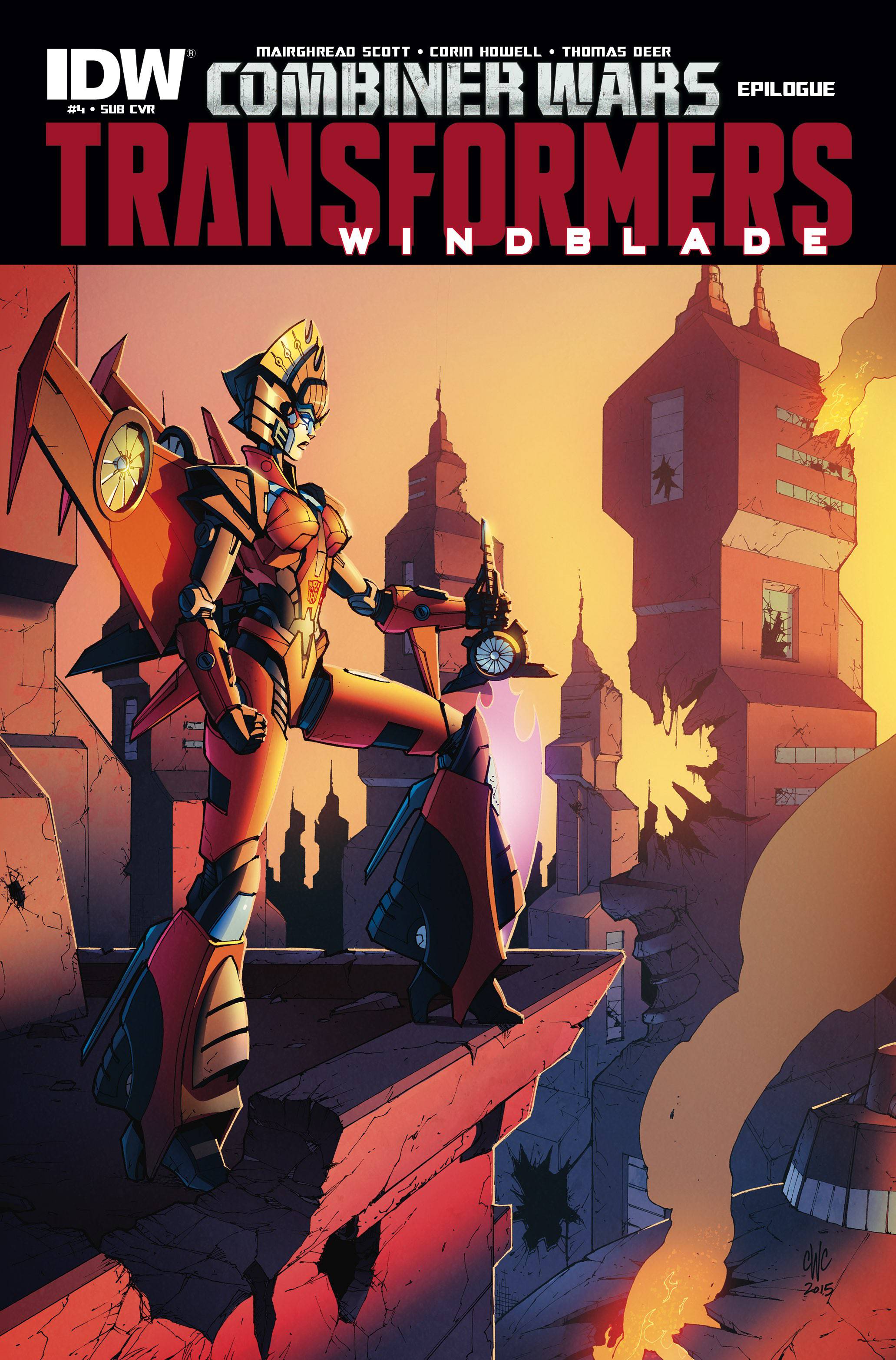 Read online The Transformers: Windblade (2015) comic -  Issue #4 - 3