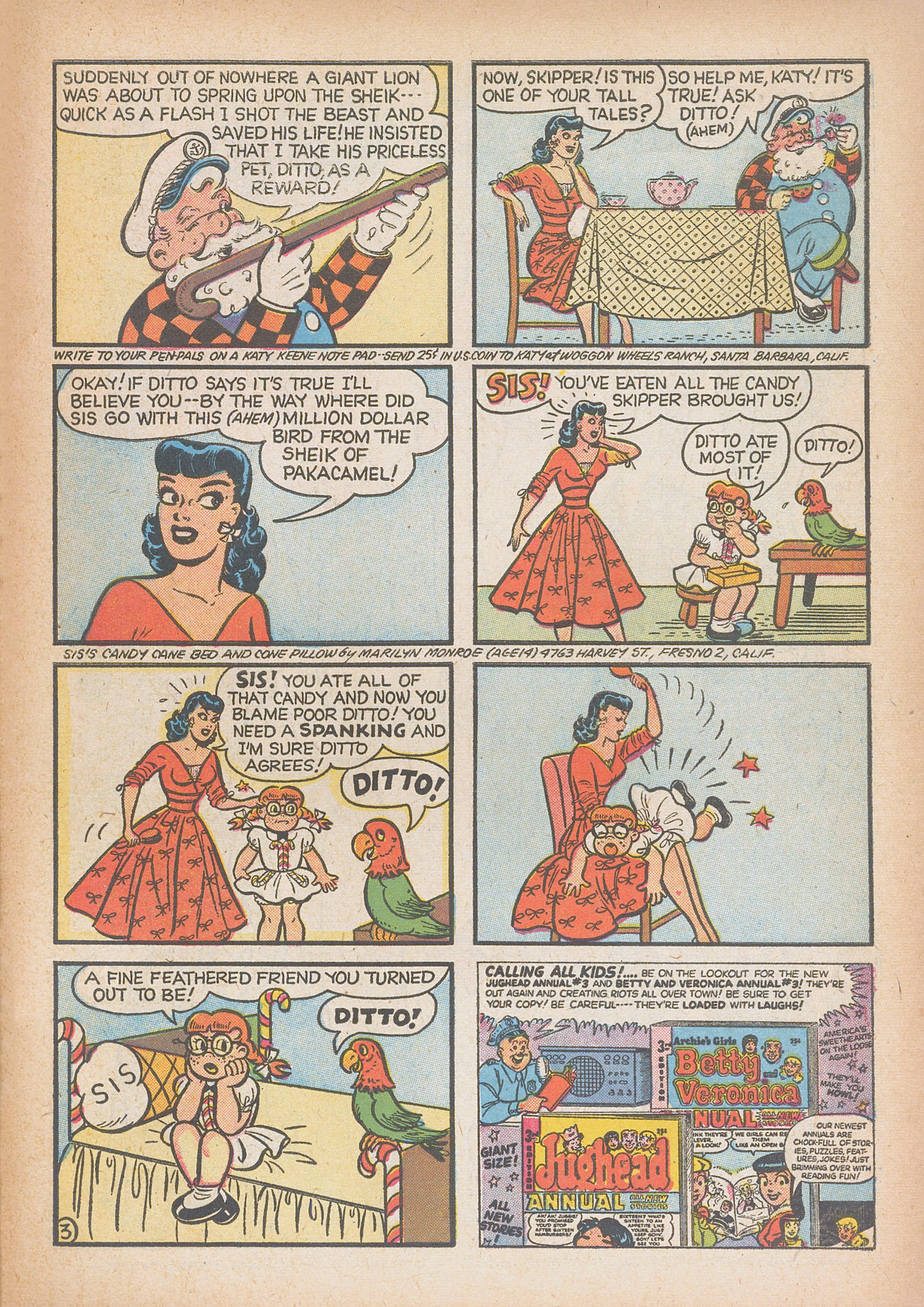 Read online Katy Keene (1949) comic -  Issue #22 - 31
