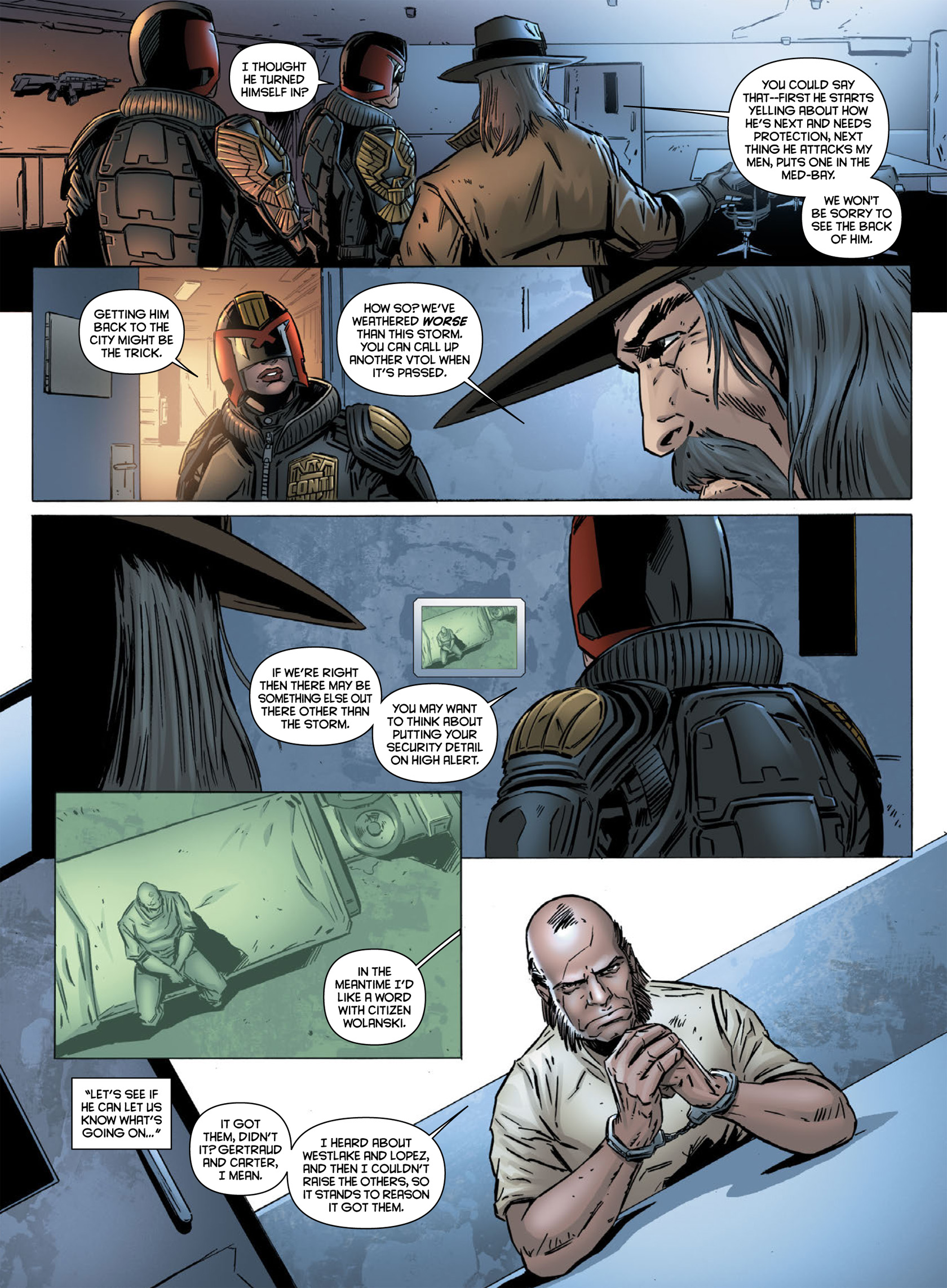 Read online Dredd: Dust comic -  Issue #2 - 5