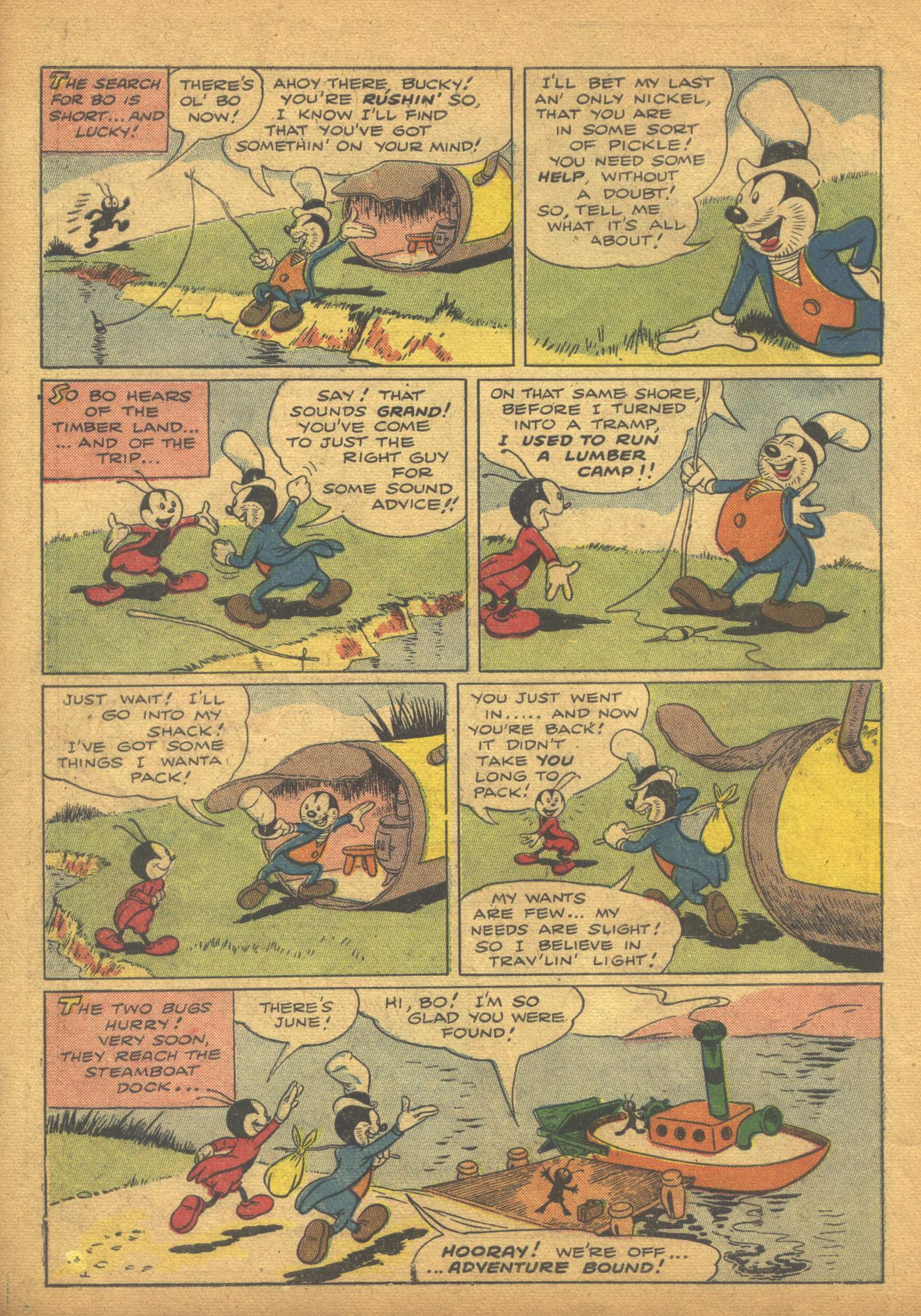 Read online Walt Disney's Comics and Stories comic -  Issue #67 - 14
