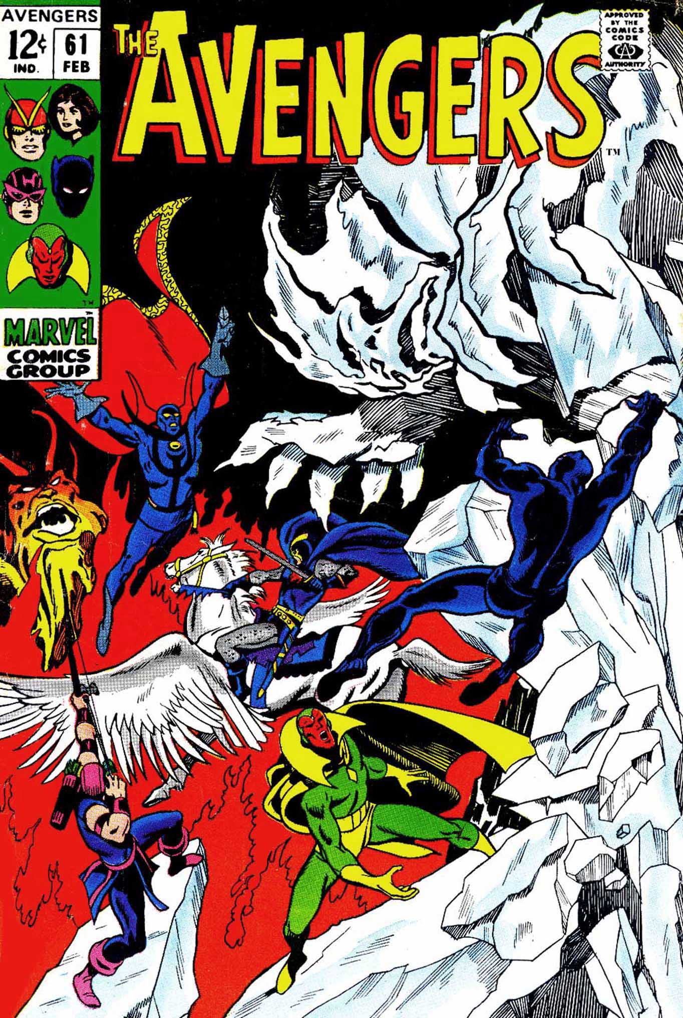 Read online The Avengers (1963) comic -  Issue #61 - 1