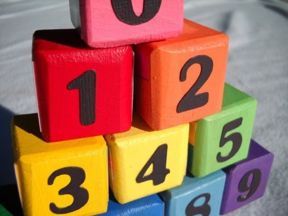 Fin - A Baby Store: Colored Counting Blocks