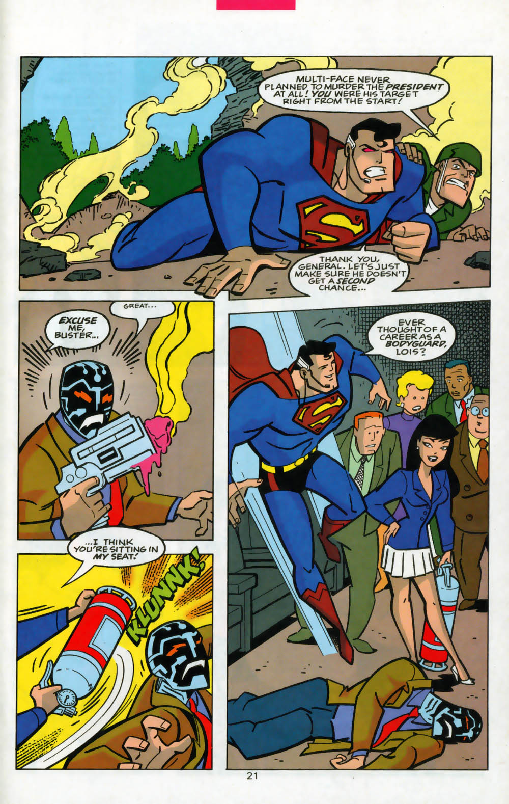 Read online Superman Adventures comic -  Issue #19 - 22