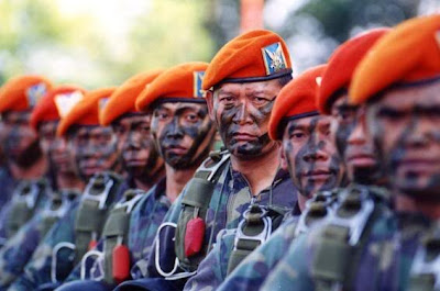 Krisis Mesir, TNI AU Siapkan Pasukan Khas Paskhas TNI+AU Krisis Mesir, TNI AU Siapkan Pasukan Khas