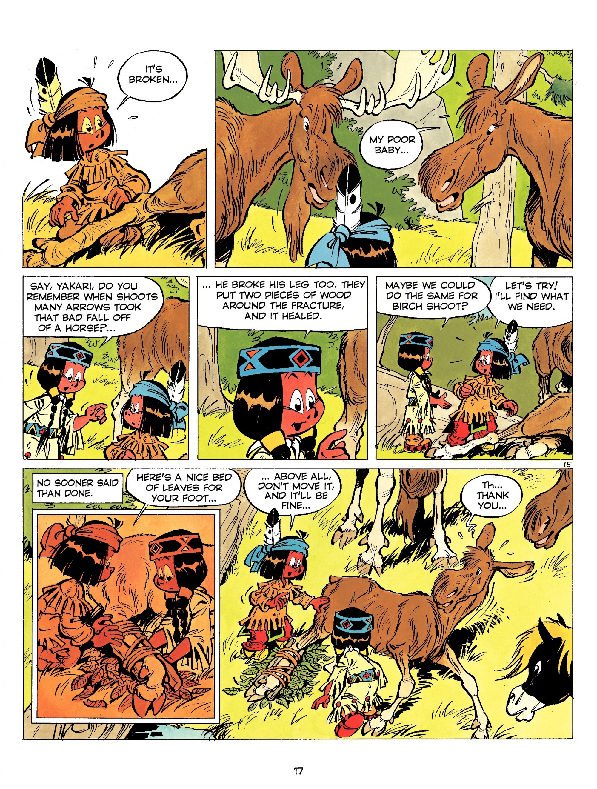 Read online Yakari comic -  Issue #7 - 17