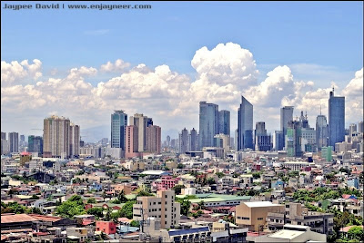 Manila Aerial View, Birds Eye View, Makati Map, Metro Manila, View from the building or condo, Photography