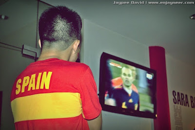 FIFA World Cup 2010, Intituto Cervantes, Spain, Live, Manila, Spanish