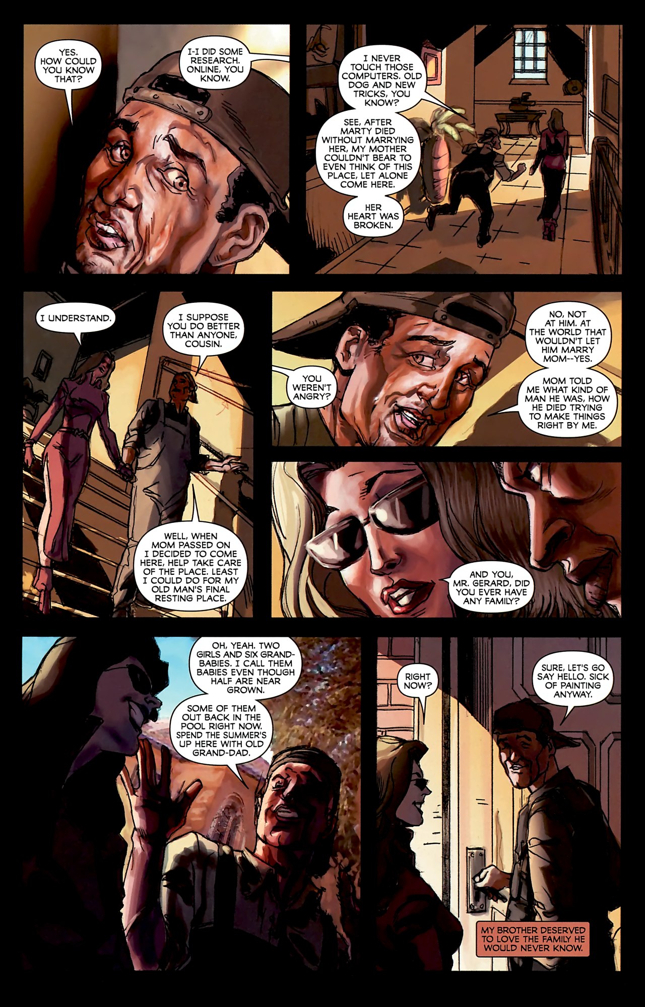 Read online Masquerade comic -  Issue #4 - 29
