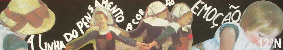 12N - A LINHA DO PENSAMENTO, A COR DA EMOÇÃO - O EU E O MUNDO