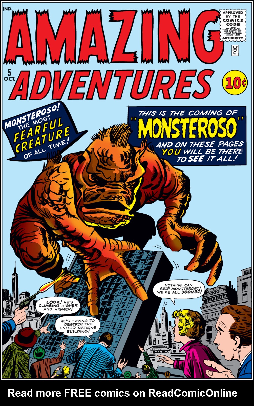 Read online Amazing Adventures (1961) comic -  Issue #5 - 1