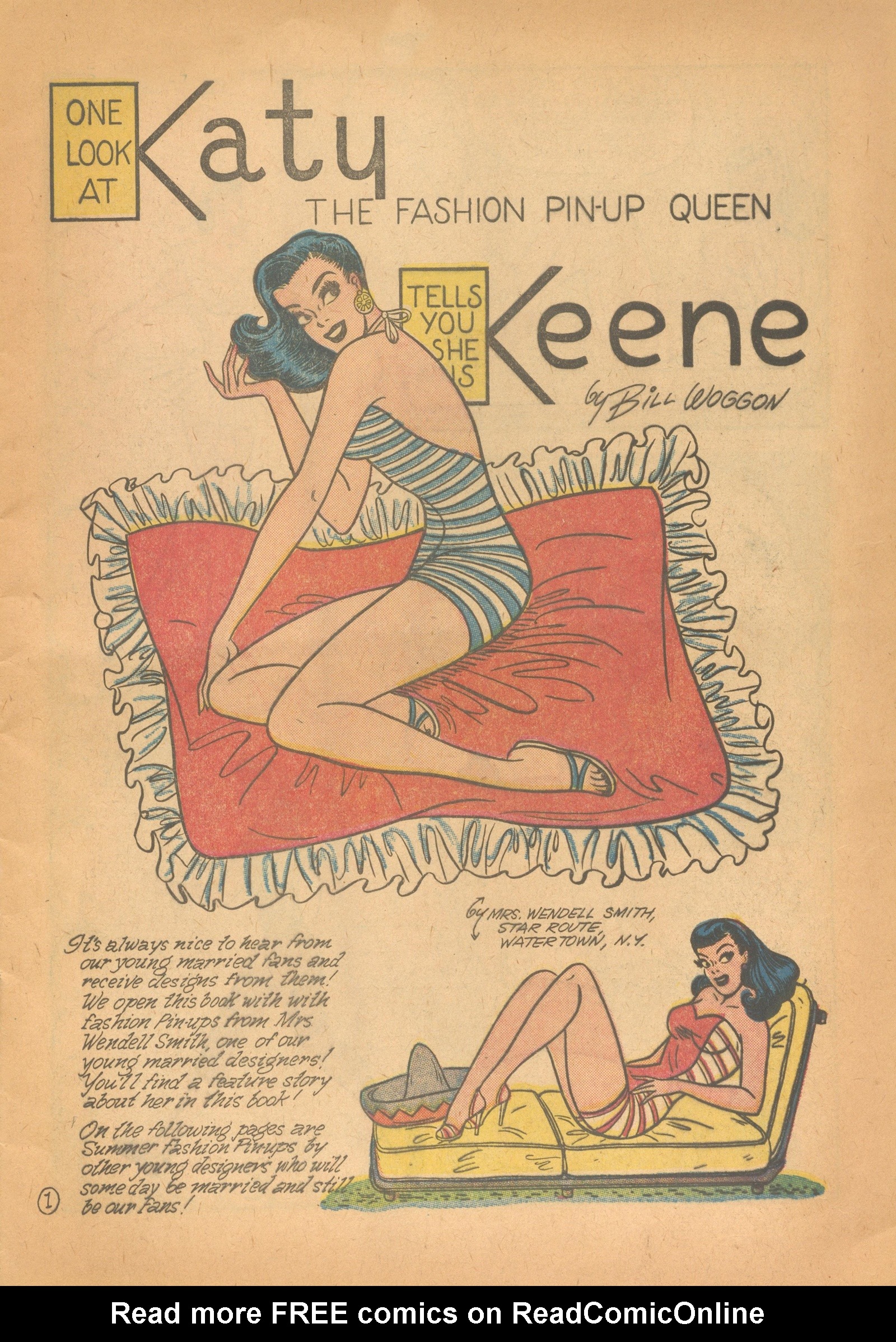 Read online Katy Keene Fashion Book comic -  Issue #17 - 3