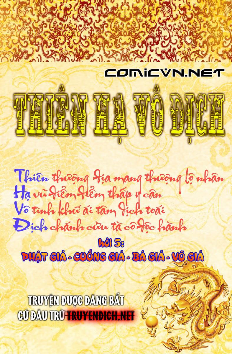 Thiên Hạ Vô Địch chap 5