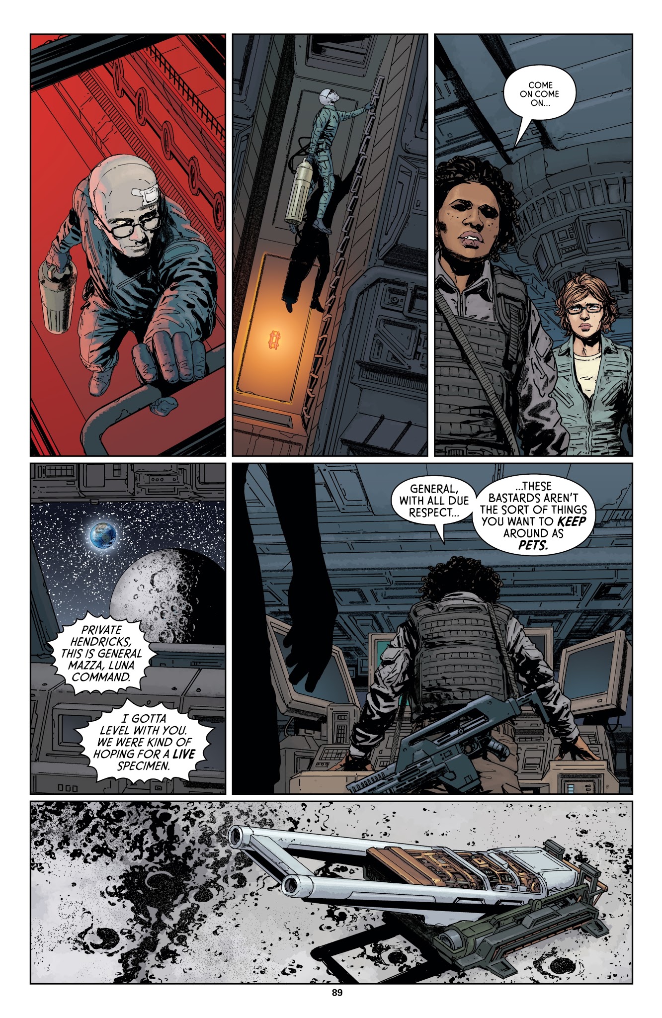 Read online Aliens: Defiance comic -  Issue # _TPB 2 - 88