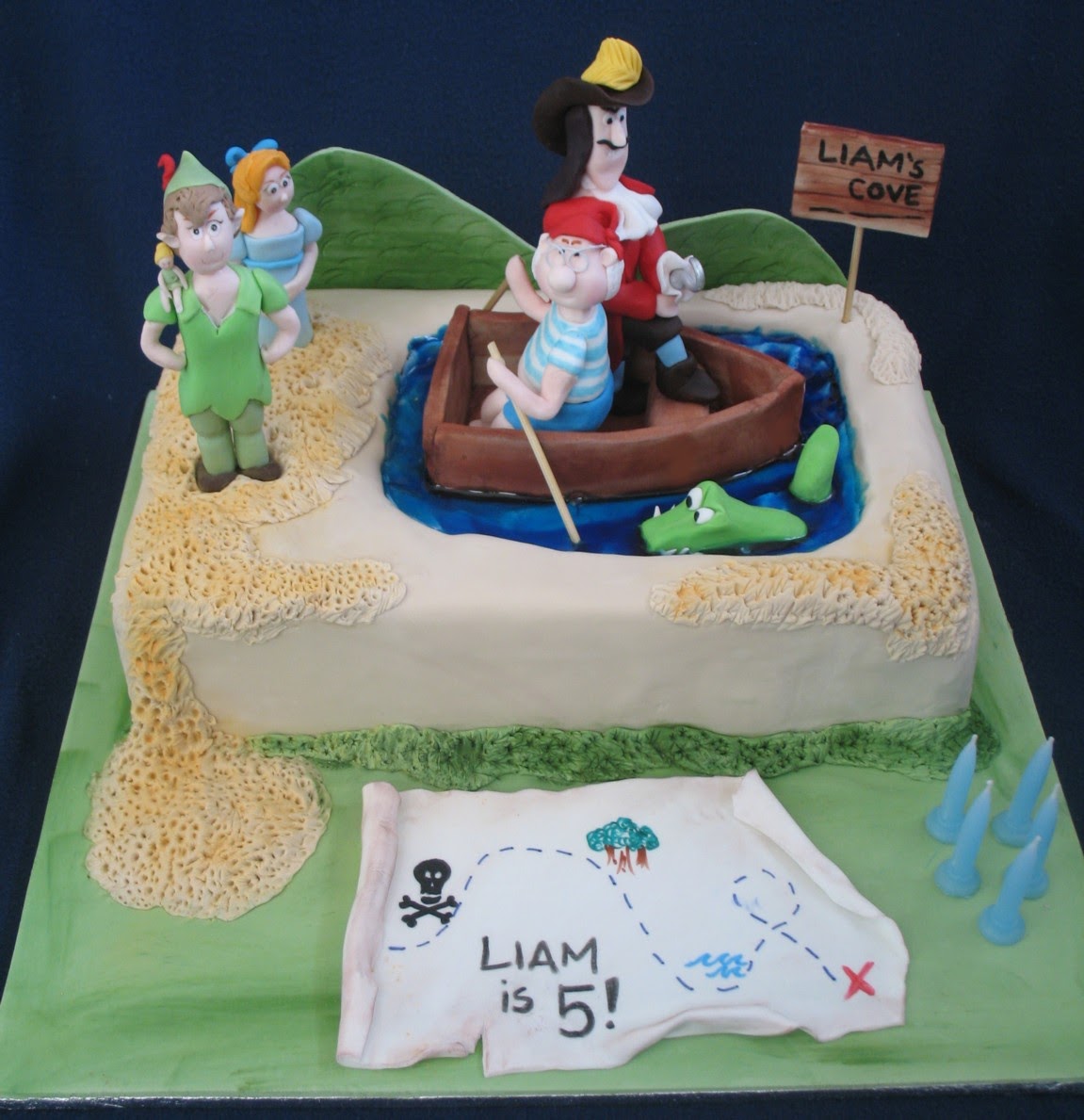 Blissfully Sweet: A Peter Pan cake for a Devoted Fan